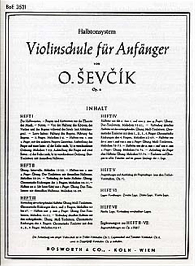 Violin Method For Beginners Op. 6 Part 3